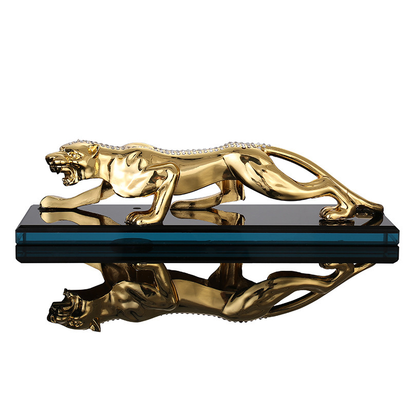 Leopard Car Perfume Ornament Creative Jewelry - Image 3