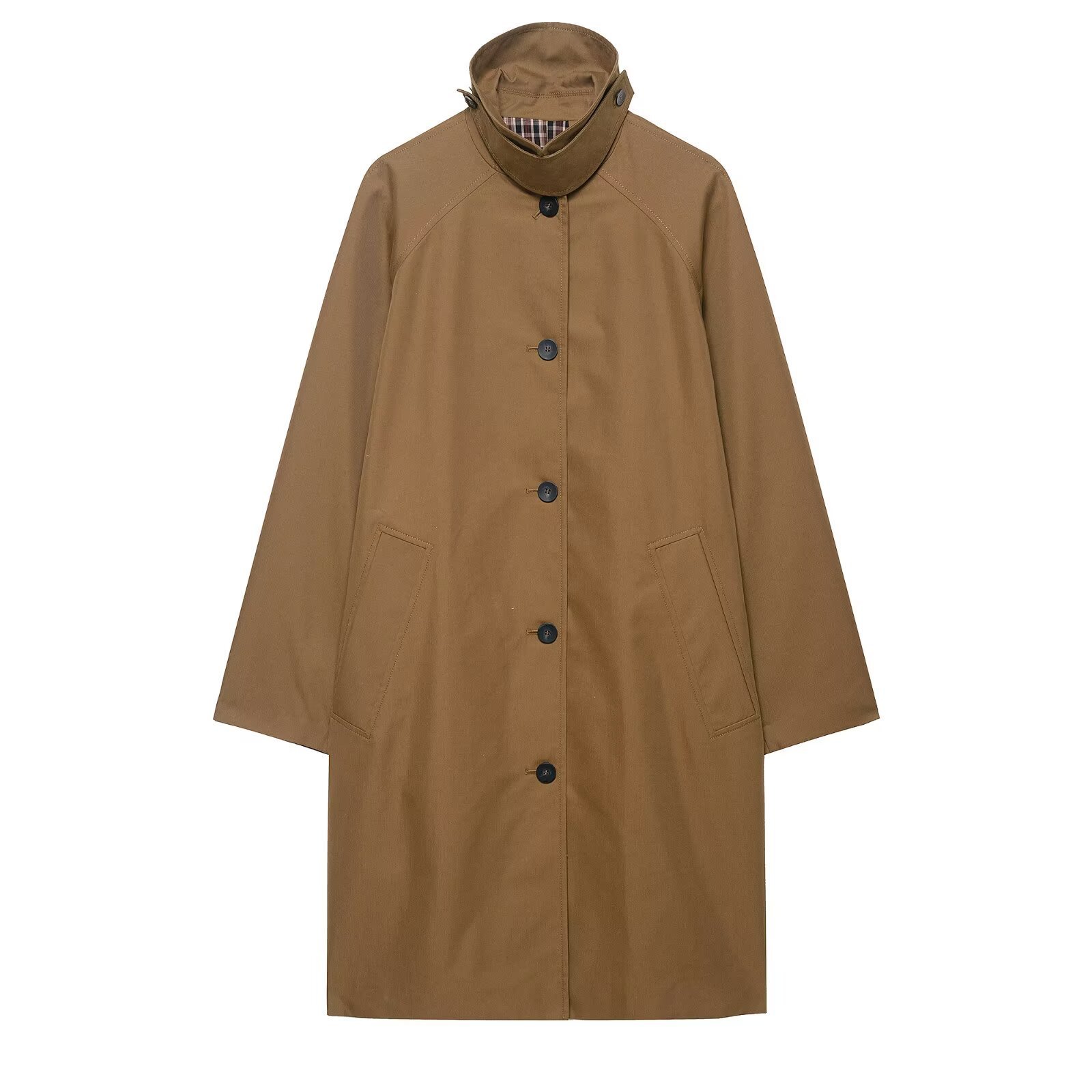 Women's Casual All-match Mid-length Trench Coat
