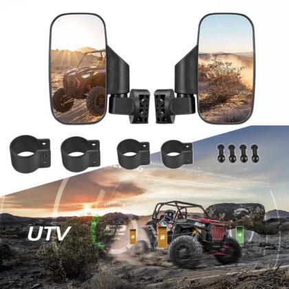 Applicable ATV Wide-angle Rearview Mirror Motorcycle Shockproof Side