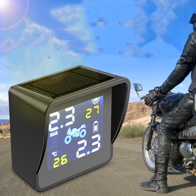 Solar motorcycle tire pressure monitor – Bild 3