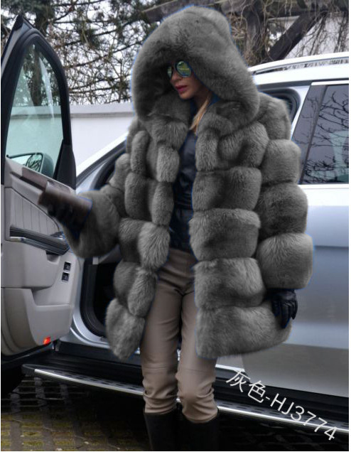 Women Luxury Winter Warm Fluffy Faux Fur Short Coat Jacket - Image 5