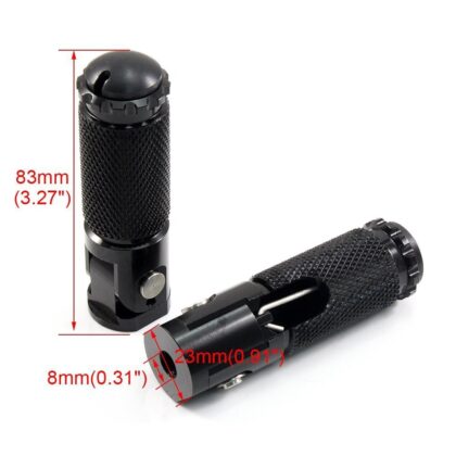 Aluminum Alloy Round Folding Pedal