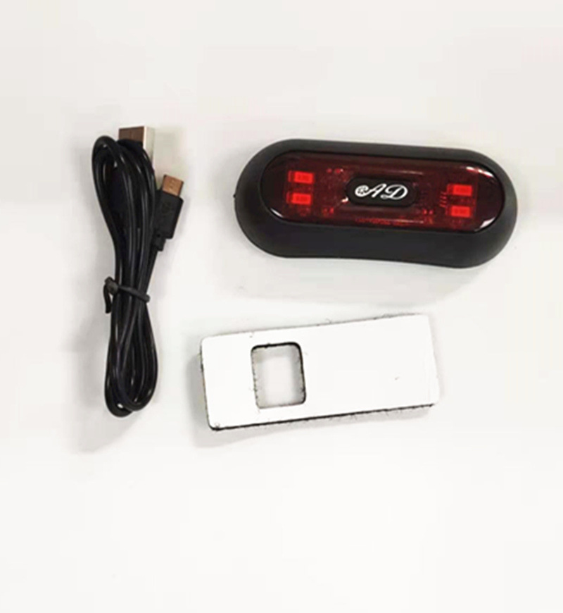 Motorcycle Bicycle Helmet Tail Light Warning Light – Bild 3