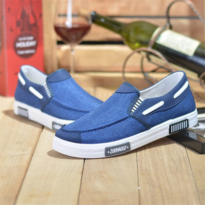 Men's Casual Breathable Wear-Resistant Canvas Shoes