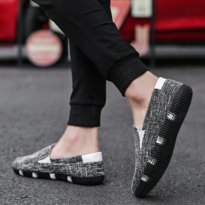 Casual Linen One-Step Breathable Cloth Shoes