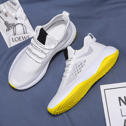 Feizhi New Wild Mesh Running Student Sports Leisure Trendy Shoes Travel Shoes Men