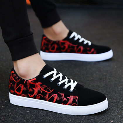 Casual Shoes Men's Korean Style Trendy Student Canvas Shoes