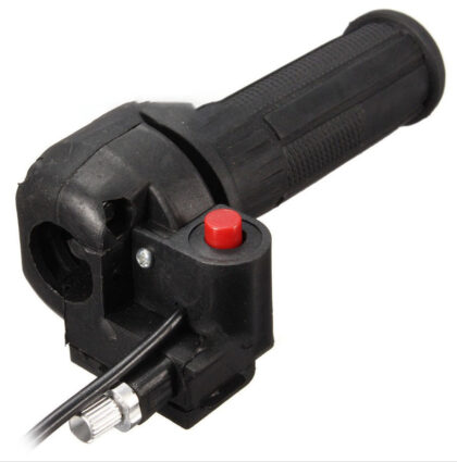 47Cc 49Cc Mini Motorcycle Throttle Handle Stop Switch, Acceleration Rubber Handlebar Throttle Seat