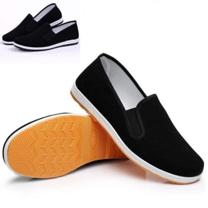 Handmade Melaleuca Sole Old Beijing Cloth Shoes Men's Deodorant Casual Shoes Soft Sole