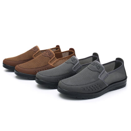 Old Beijing Cloth Shoes Summer Men's Net Shoes