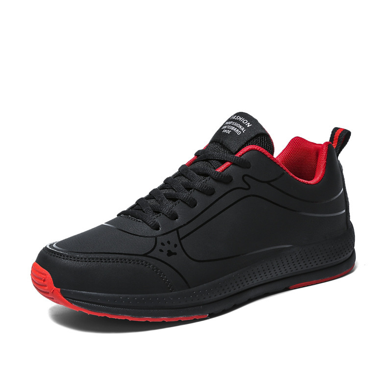 Leather Casual Men's Running Shoes - Image 5