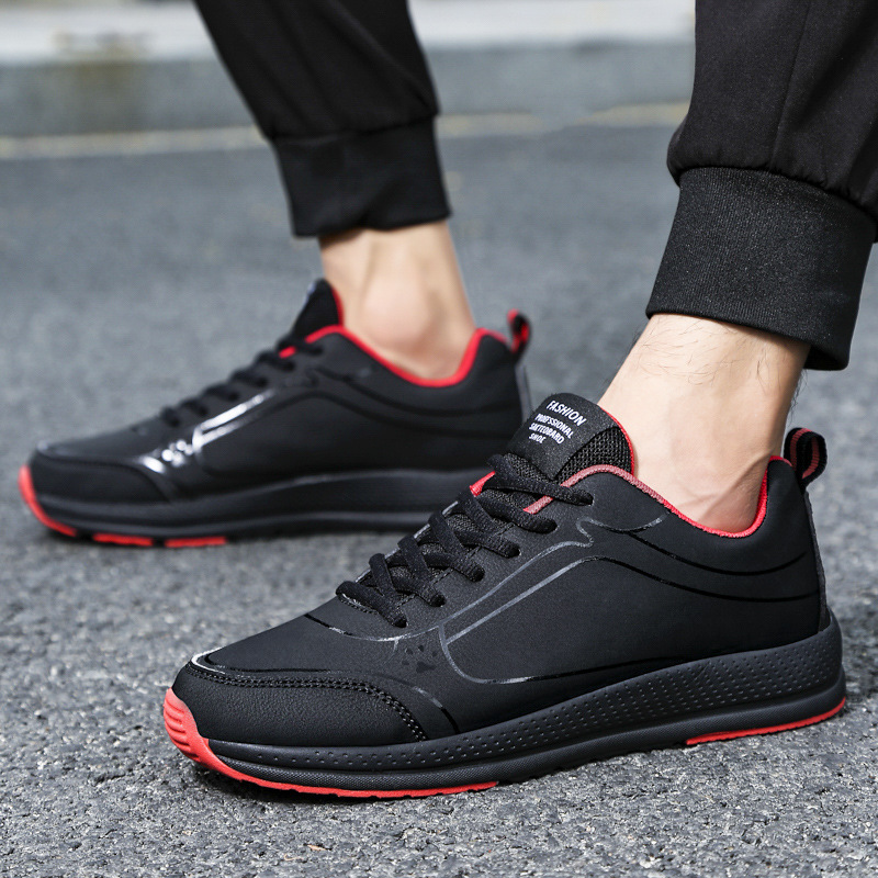 Leather Casual Men's Running Shoes - Image 6
