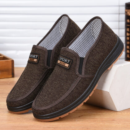 Old Beijing Cloth Shoes, Soft Sole, Breathable Middle-aged And Elderly Casual Shoes