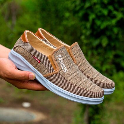 One foot lazy shoes men's cloth shoes