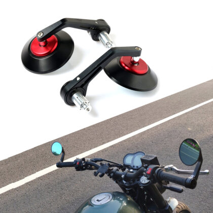 Motorcycle mirror handle bar exquisite coffee mirror