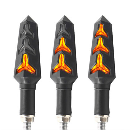 Fishbone turn signal locomotive turn signal