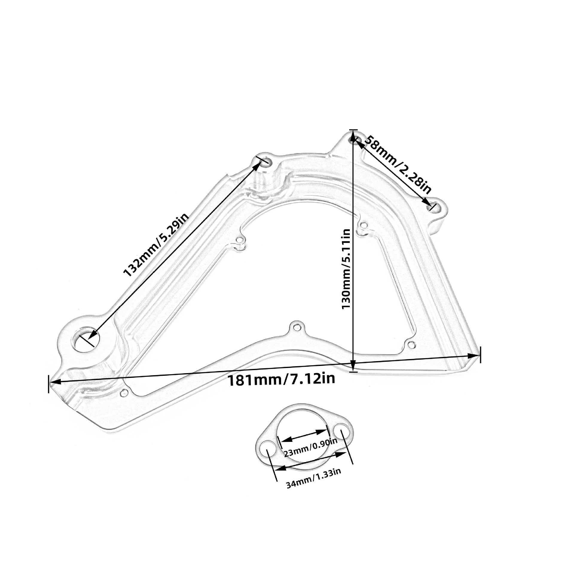 Applicable KTM Modified Chain Motorcycle Chain Front Gear Cover - Image 4