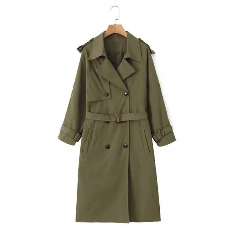 Women's Fashion Casual Long Trench Coat - Image 7