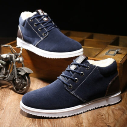 Casual warm workwear cotton shoes