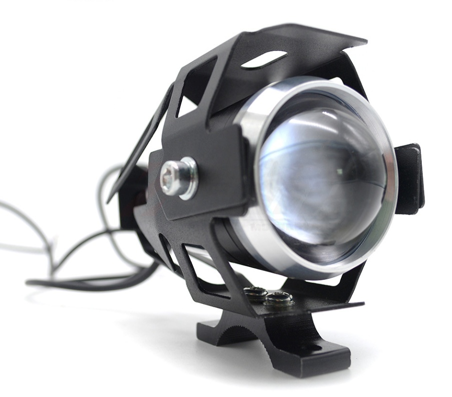 Waterproof LED Motorcycle Headlights Auxiliary Lamp Spotlight High Power U5 12V - Image 3
