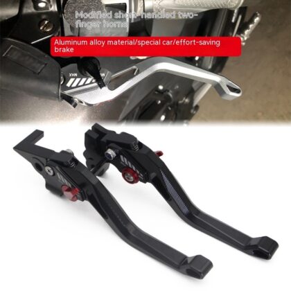 Motorcycle Modification Two-finger Labor-saving Metal Handle Pull Rod