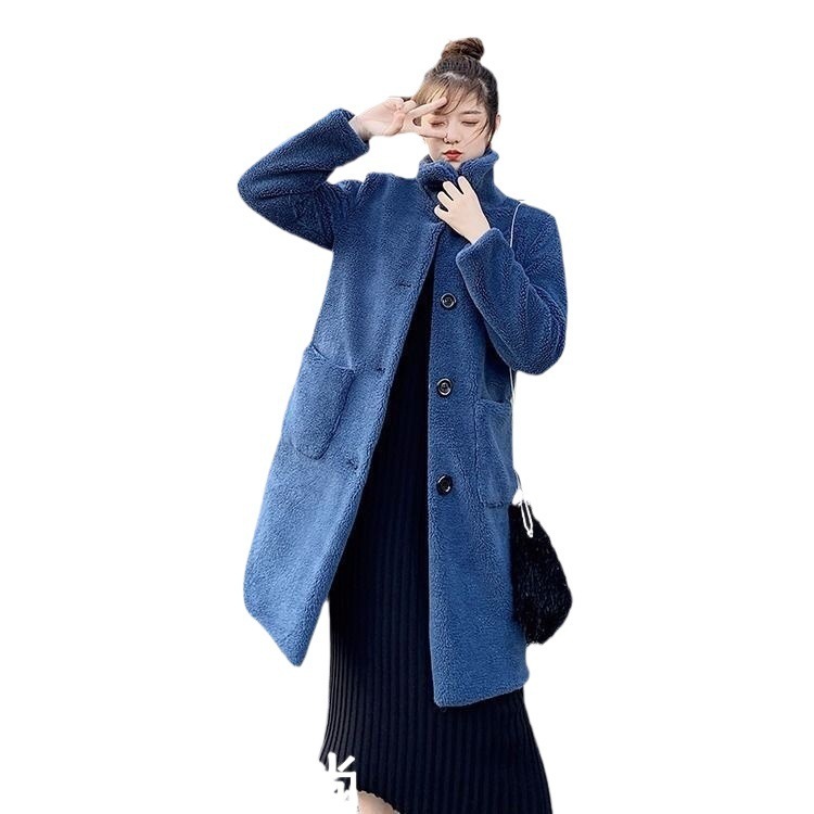 Fur Korean Style Particle Short Coat Overcoat Women - Image 5