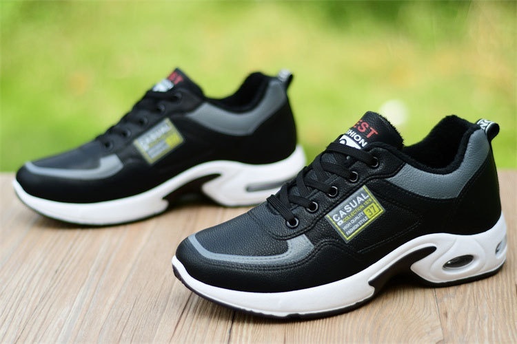 Waterproof Leather Shoes Casual Running - Image 10