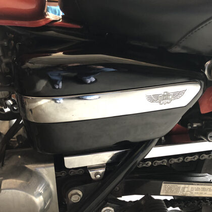 Suitable For CA250 1996-2005 Modified Battery Side Cover Carbon Fiber Protective Cover