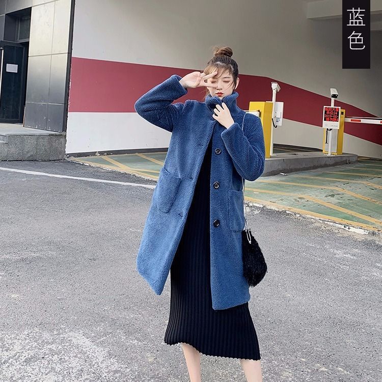 Fur Korean Style Particle Short Coat Overcoat Women - Image 9