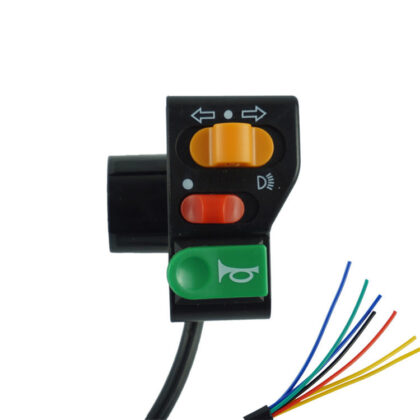 Motorcycle Modification Three-function Horn Steering Headlamp Open Device