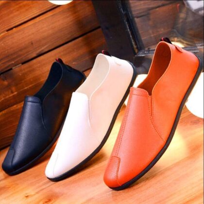 One-legged lazy flat casual shoes