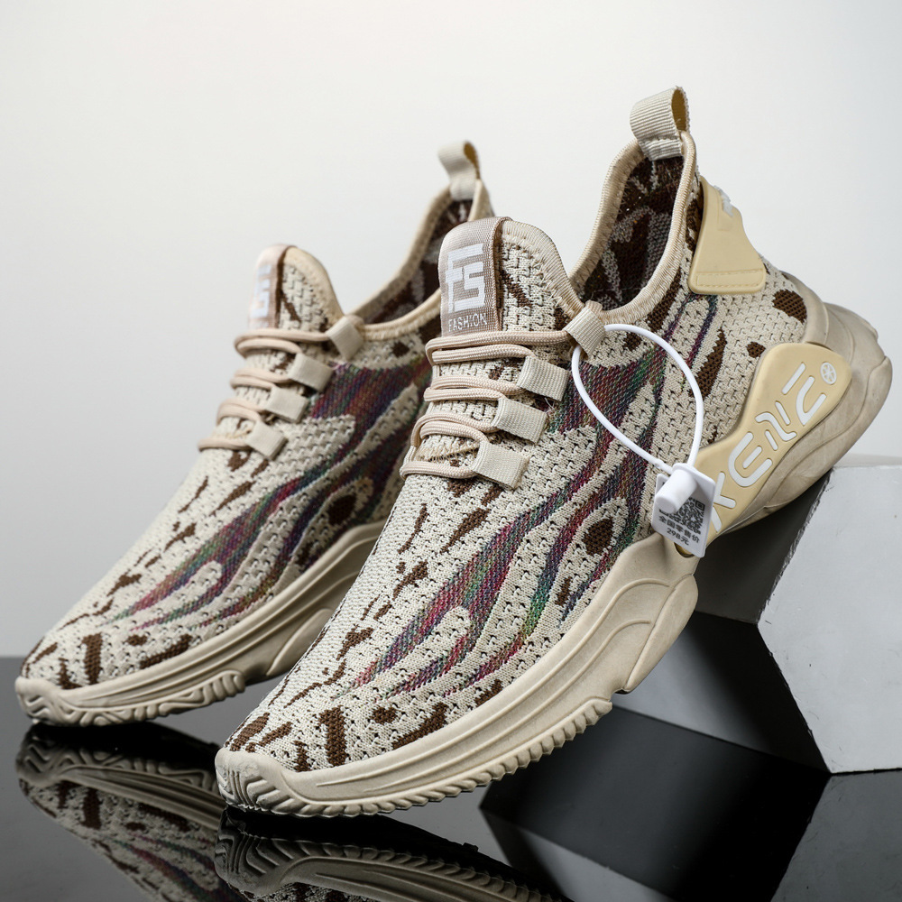 Student Running Shoes Flying Knit Sports Shoes - Image 4