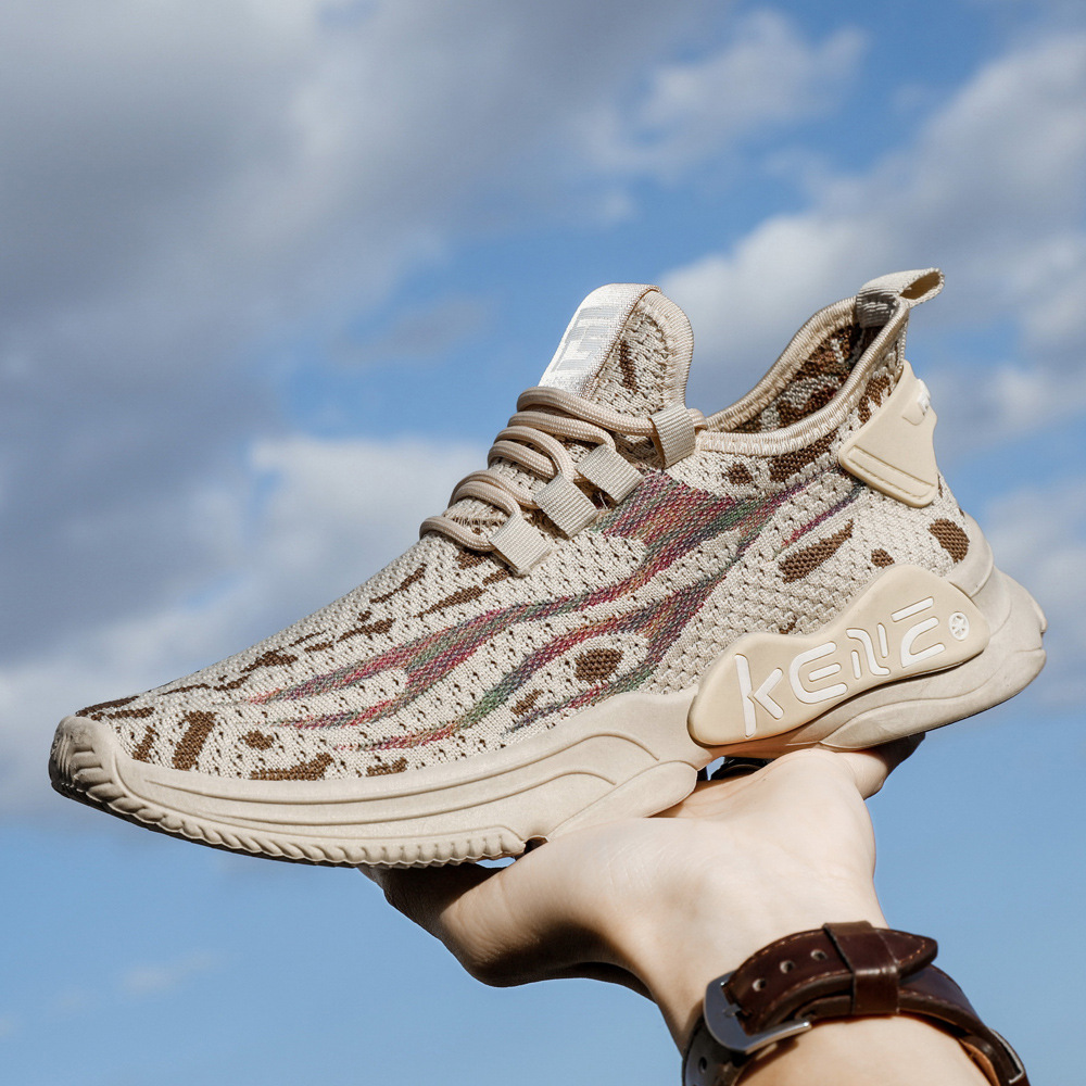 Student Running Shoes Flying Knit Sports Shoes - Image 3