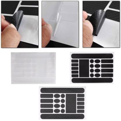 Mountain bike protective chain stickers road bike folding frame front fork protective film anti-rubbing anti-scratch rhino leather stickers