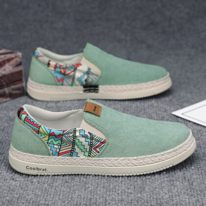 Men's Casual Versatile Ethnic Style Canvas Shoes