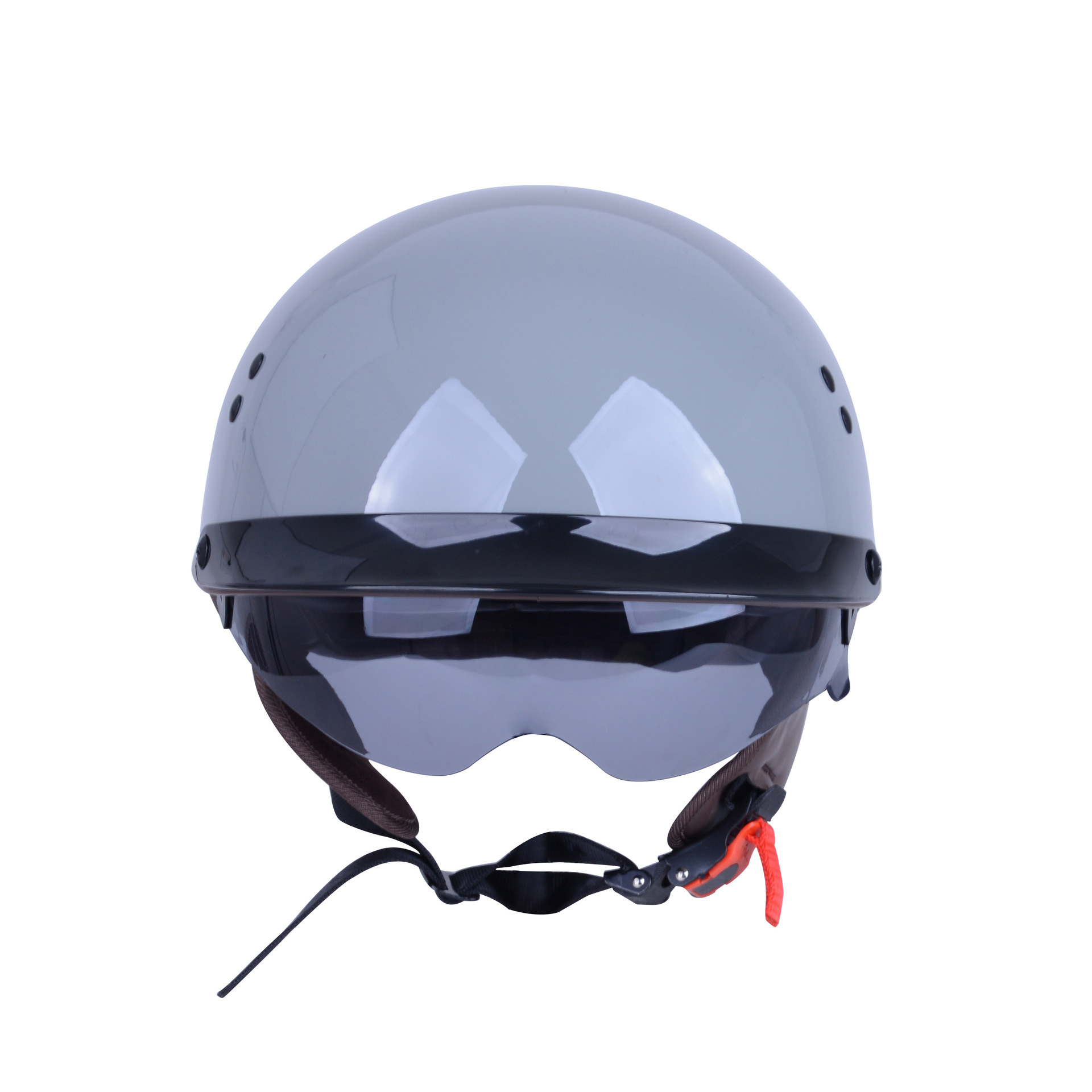 Retro Motorcycle Four-season Men's Harley Riding Helmet - Image 6