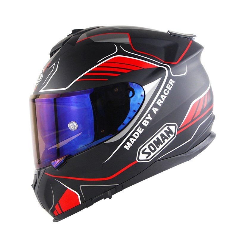 Motorcycle Full Face Helmet Motorcycle Riding Double Lens Full Cover Helmet - Image 10