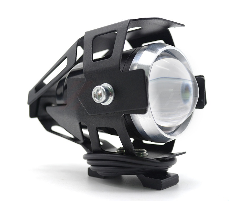 Waterproof LED Motorcycle Headlights Auxiliary Lamp Spotlight High Power U5 12V - Image 4