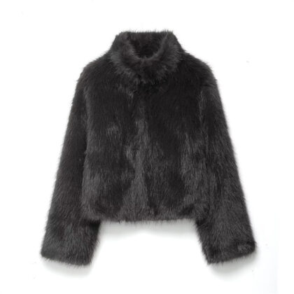 Winter Artificial Fur Effect Coat