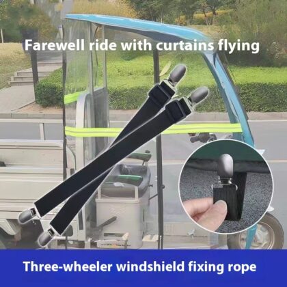 Curtain Of Rain Electric Car Tricycle Elastic Fixing Clip