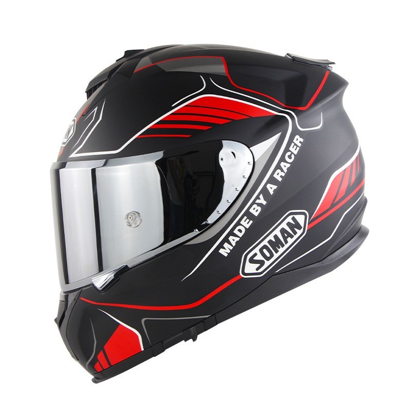 Motorcycle Full Face Helmet Motorcycle Riding Double Lens Full Cover Helmet - Image 9