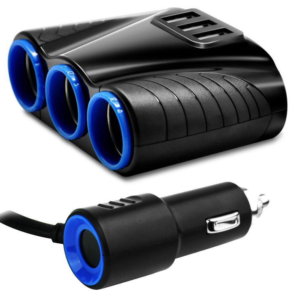 Car Cigarette Lighter Multifunctional Dual Usb120W High Power Mobile Phone Charging - Image 2