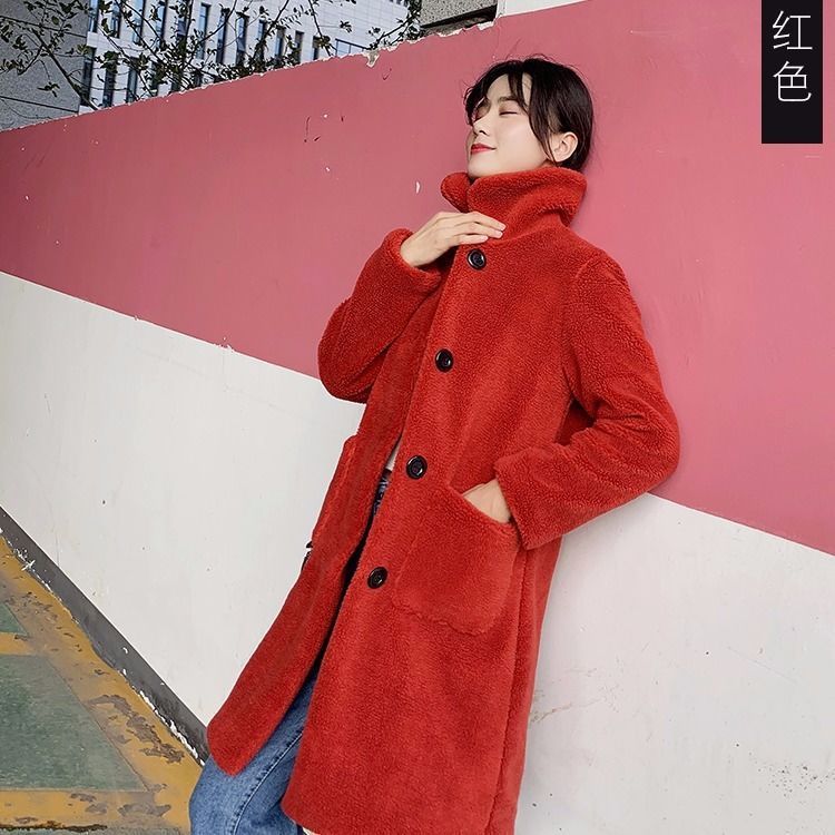 Fur Korean Style Particle Short Coat Overcoat Women - Image 8