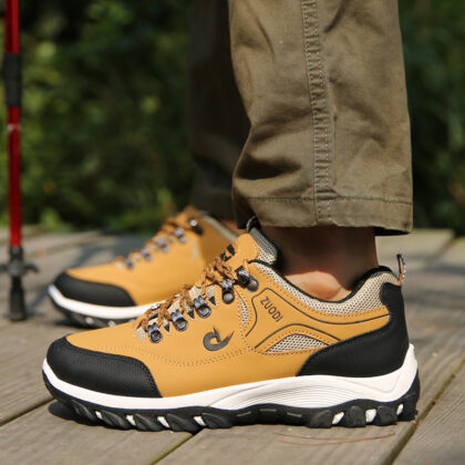 Men's Outdoor Large Size Low-cut Hiking Shoes