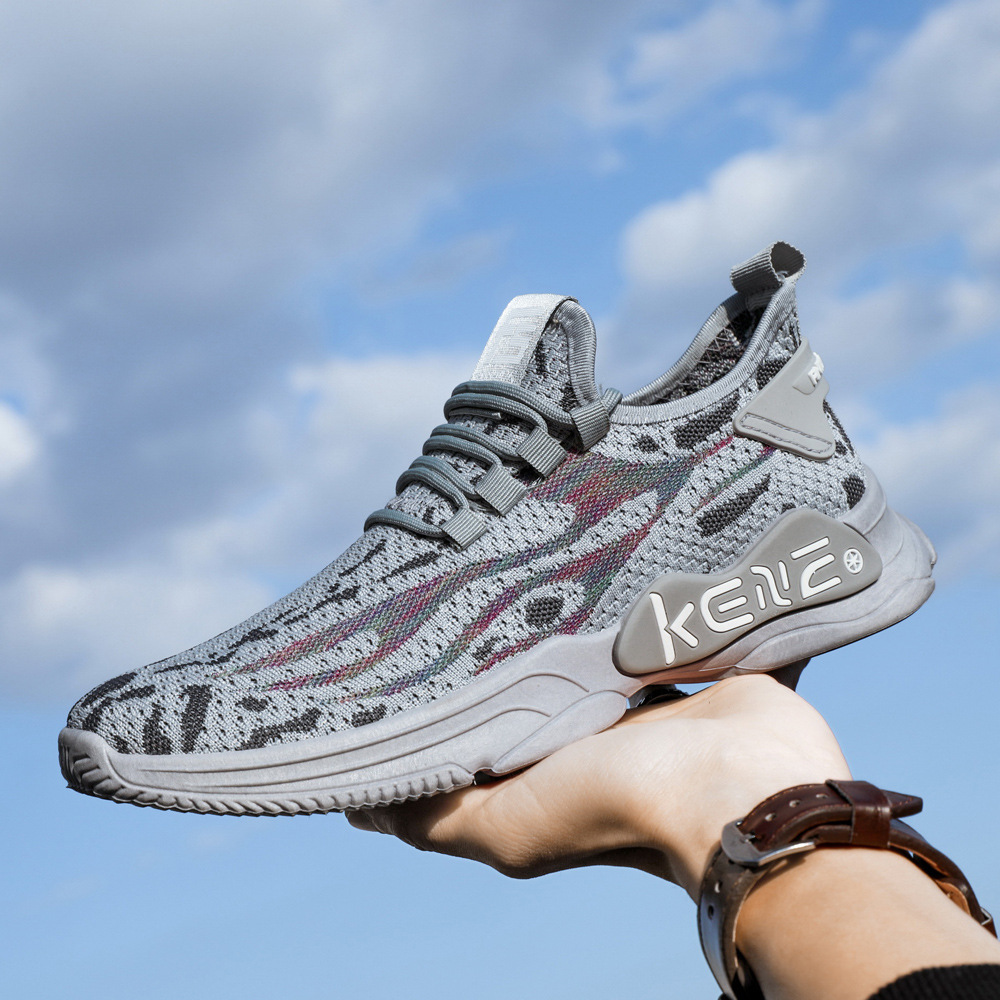 Student Running Shoes Flying Knit Sports Shoes - Image 2