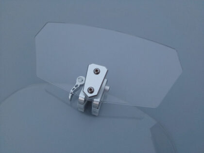 Motorcycle Modification And Heightening Front Windshield HD Glass, Universal With Adjustment