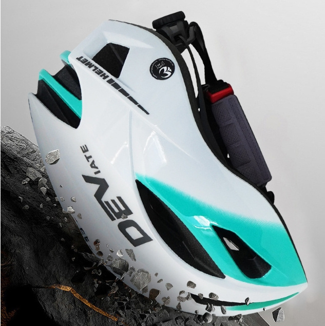 Bicycle Helmet Fashion Simple Integrated Molding Design Unisex Urban Commuter Road Bike Cycling - Image 9