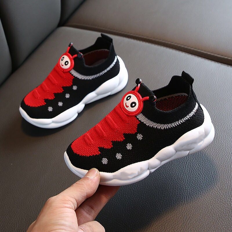 Boys And Girls Mesh Breathable Sports Soft Sole Shoes - Image 5