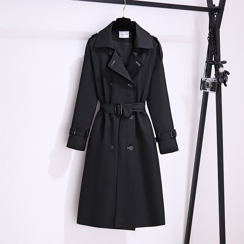 High-end Elegant Mid-end Trench Coat For Women - Image 7