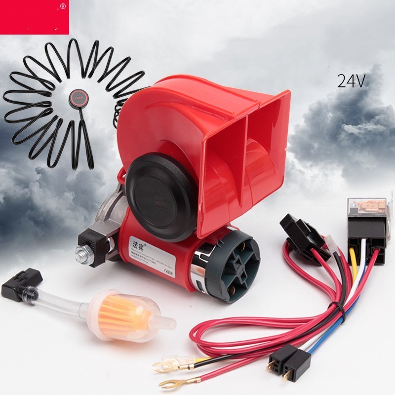 Snail Horn Motorcycle Gas Horn Car Honk